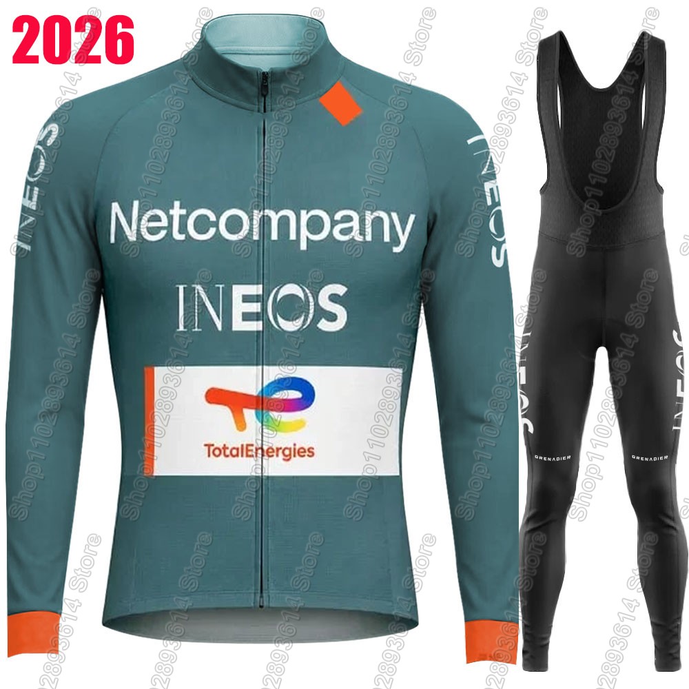 Winter Clothing Men Sale - Netcompany-INEOS 팀 2026 사이클링 저지 세트