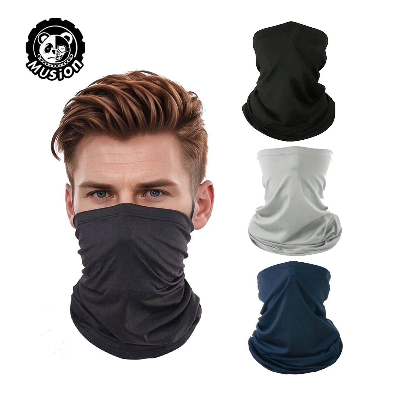 Wool Balaclava Knit - 뮤션 발라클라바 라이딩 마스크 다기능 방풍