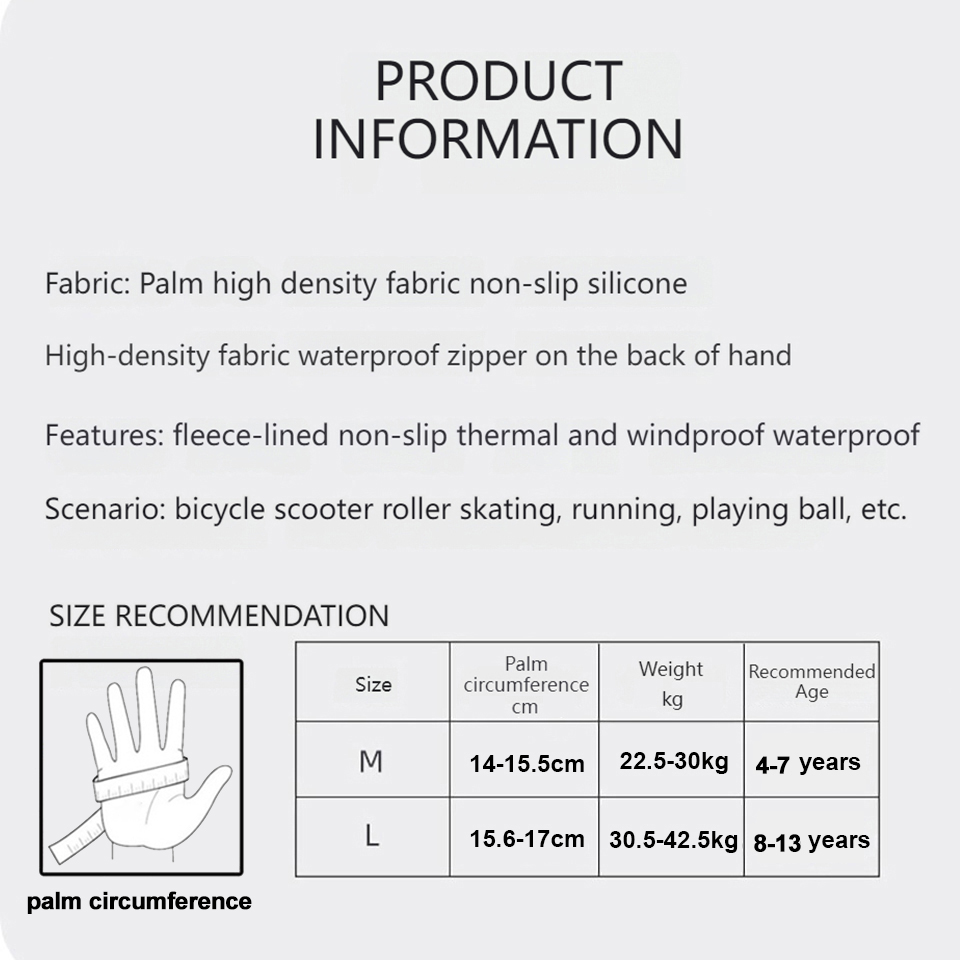GTUBIKE 어린이 장갑 따뜻한 사이클링 겨울 가을  - Waterproof Mitten Ski 리뷰 및 가격