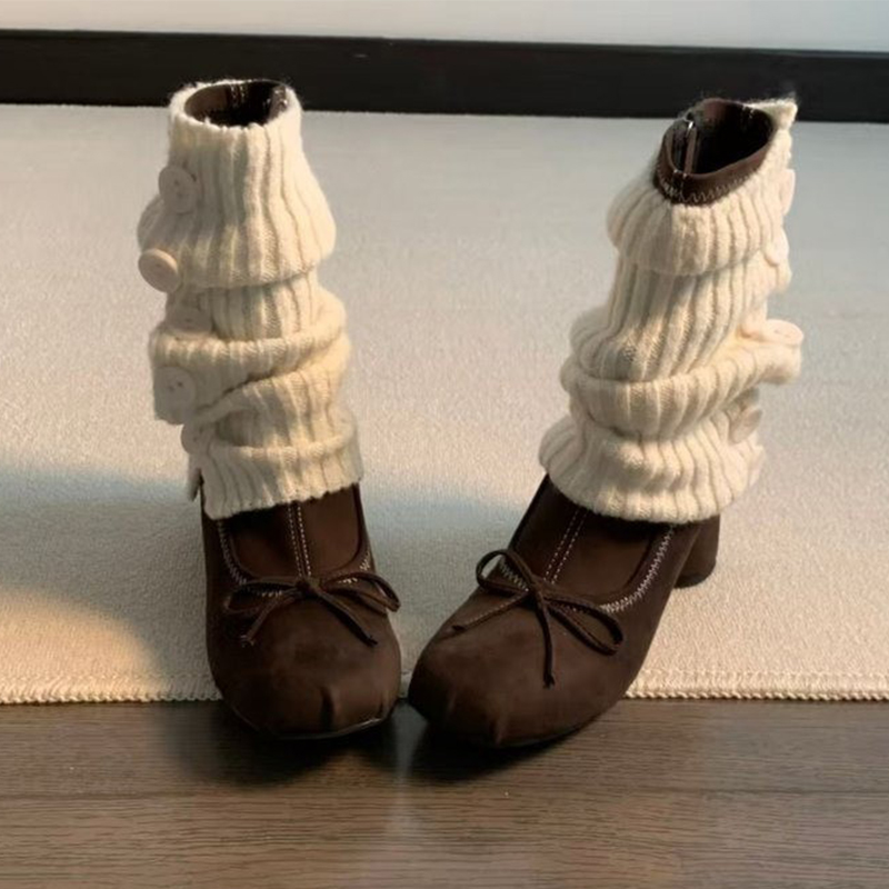 리본 하이힐 여성 부츠 신상 메리제인 슈즈 2025 겨 - Winter Clothing For Women 리뷰 및 가격