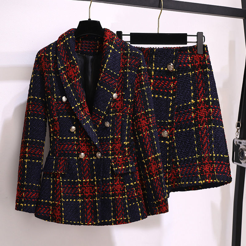 여성용 빈티지 트위드 한국 세트 블레이저 재킷 코트 및 - Jack Winter Clothing 리뷰 및 가격