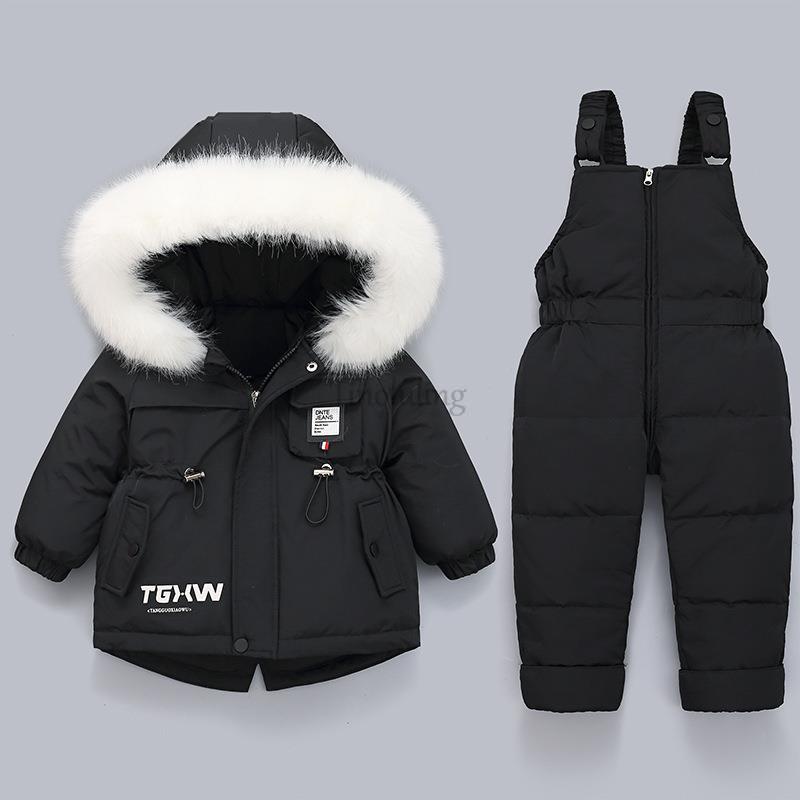 유아 여아 의류 세트, 따뜻한 다운 재킷, 두꺼운 모피 - Winter Clothing Activities For Toddlers 리뷰 및 가격