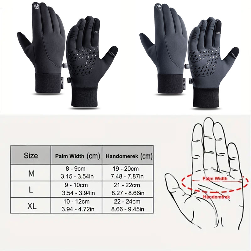 GTUBIKE 가을 겨울 남성 여성 장갑 터치 스크린  - Waterproof Mitten Ski 리뷰 및 가격