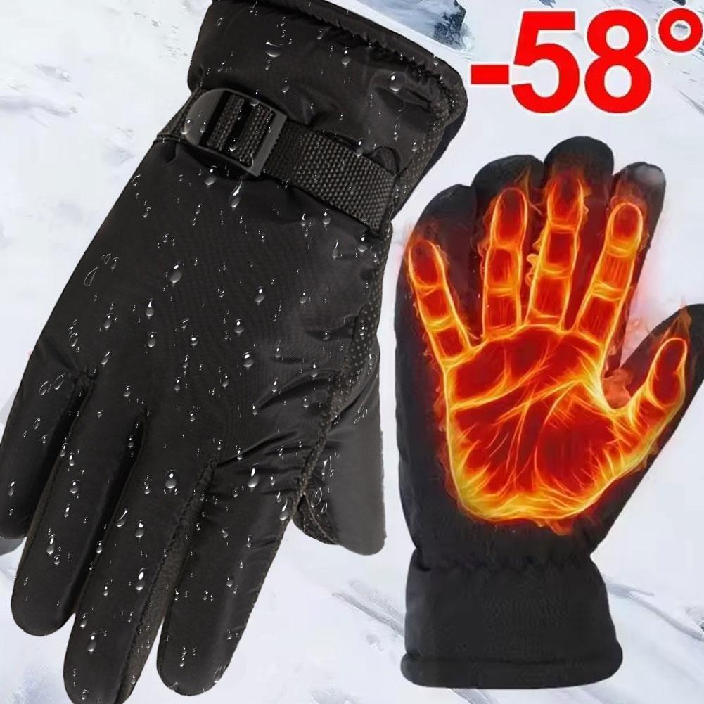 양털 안감 겨울 따뜻한 스키 장갑 방수 방풍 스노우보드 - Waterproof Mitten Ski 리뷰 및 가격