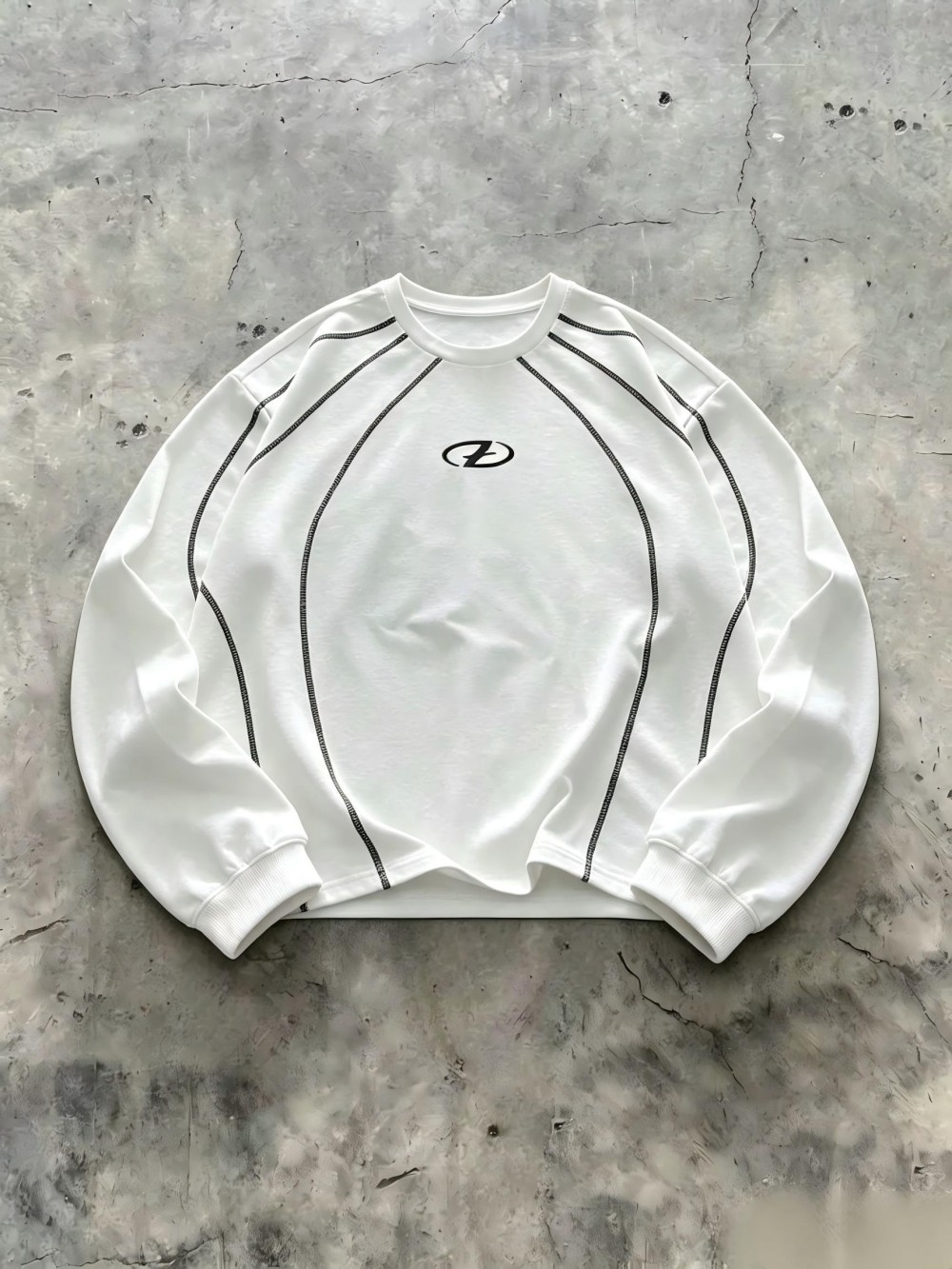 새로운 미국 남성 가을 미니멀리스트 레터 스트라이프 프 - Winter Clothing For Men 리뷰 및 가격