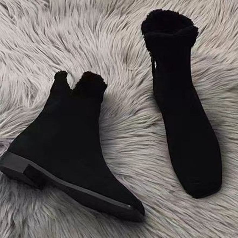 2026 여성용 새 퍼 앵클 부츠, 스웨이드 따뜻한 솜 - Winter Clothing For Women 리뷰 및 가격