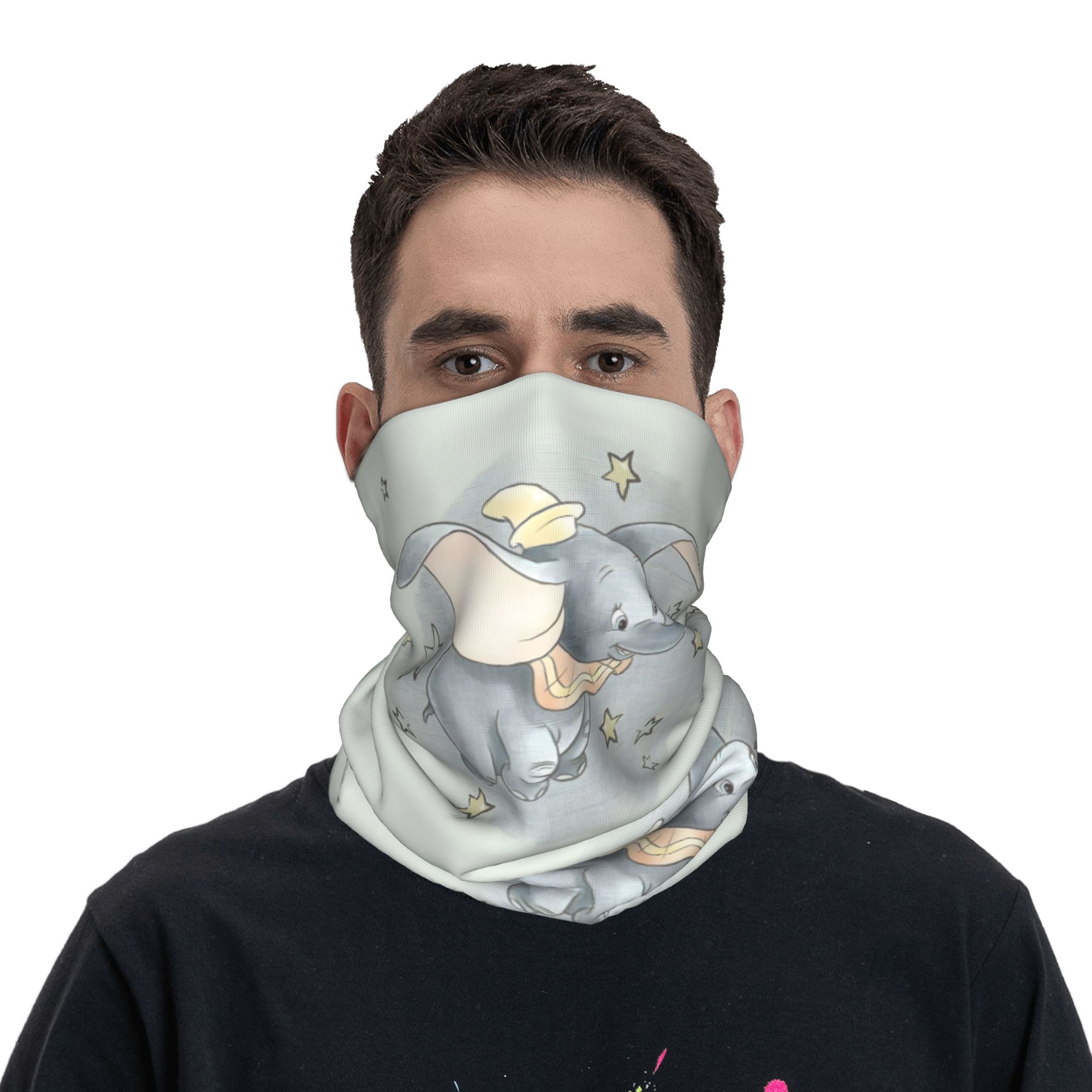 맞춤형 애니메이션 덤보 반다나 넥 게이터 (하이킹, 사 - Wool Balaclava Knit 리뷰 및 가격