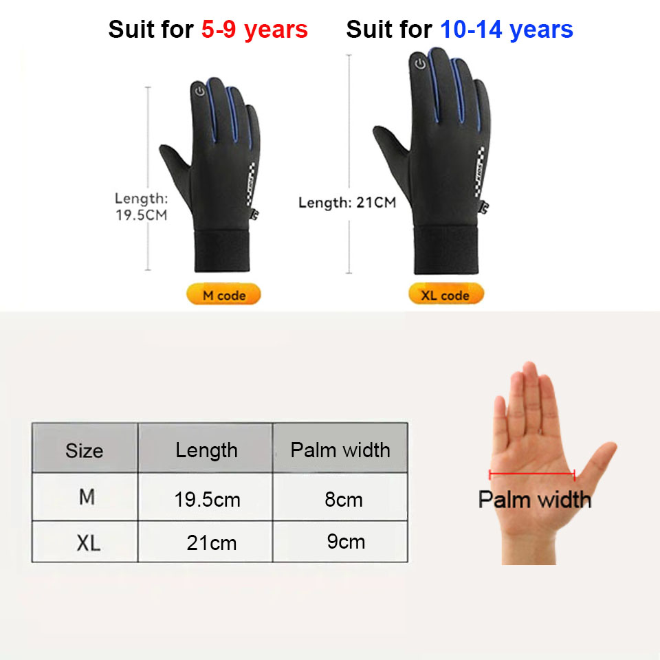 GTUBIKE 어린이 방풍 방수 장갑, 터치 스크린,  - Waterproof Mitten Ski 리뷰 및 가격