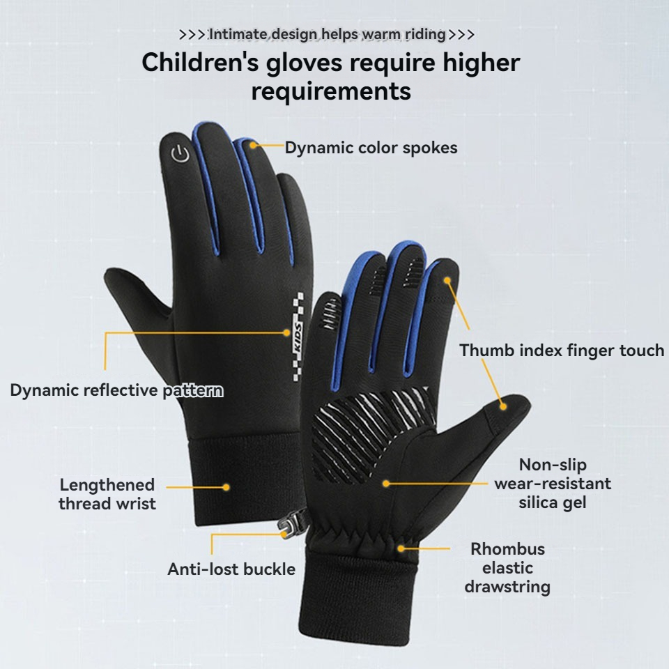 GTUBIKE 어린이 방풍 방수 장갑, 터치 스크린,  - Waterproof Mitten Ski 리뷰 및 가격